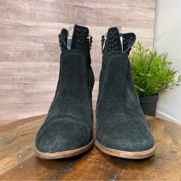 Vince Camuto Women's Leather Fenyia Ankle Booties - Size: 8.5 M - Picture 6 of 11